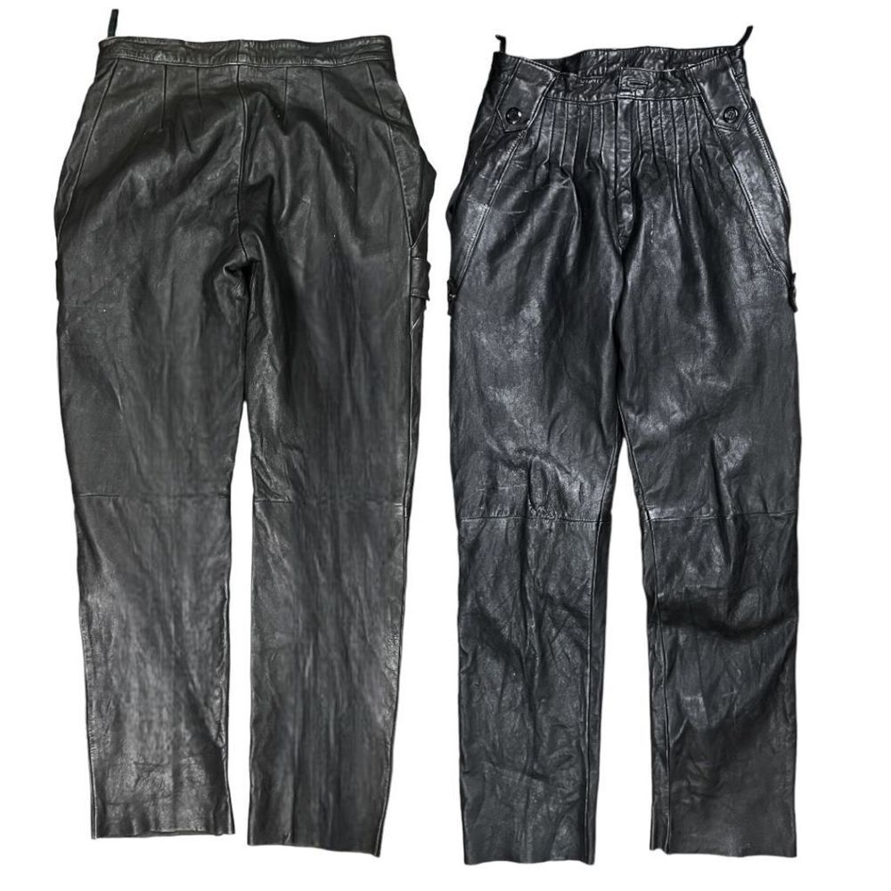 Leather 2000 black leather pants